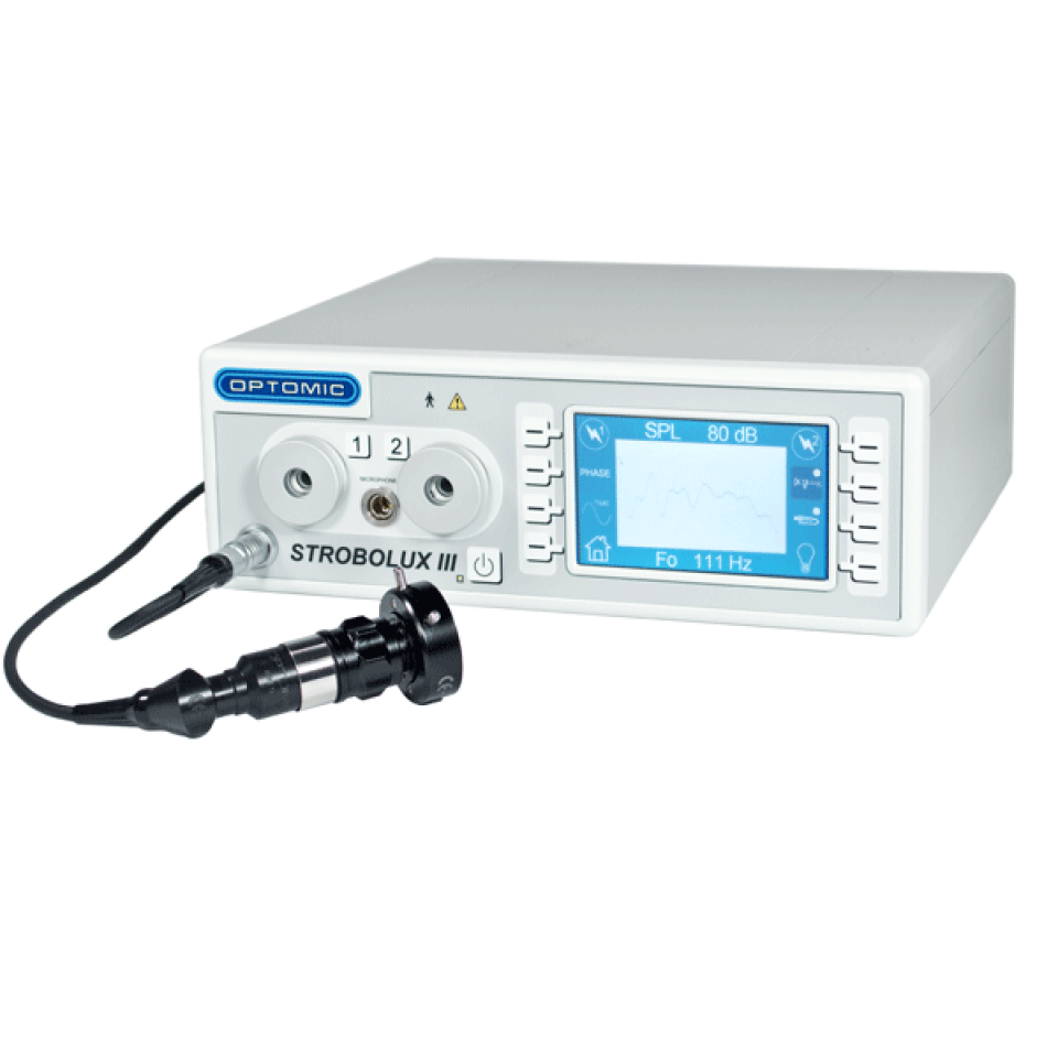 SISTEMA ESTROBOSCOPIA + CÁMARA HD