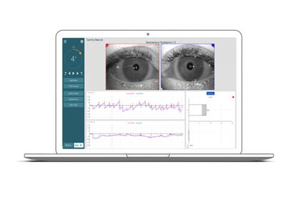 VideoNistagmografia VNG VISUALEYES 515 S USB con PC Desktop